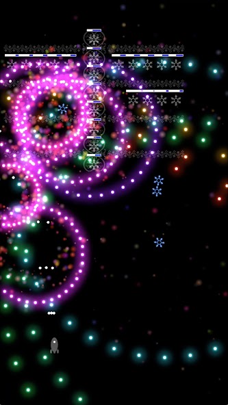 Rozgrywka w bullet hell 100